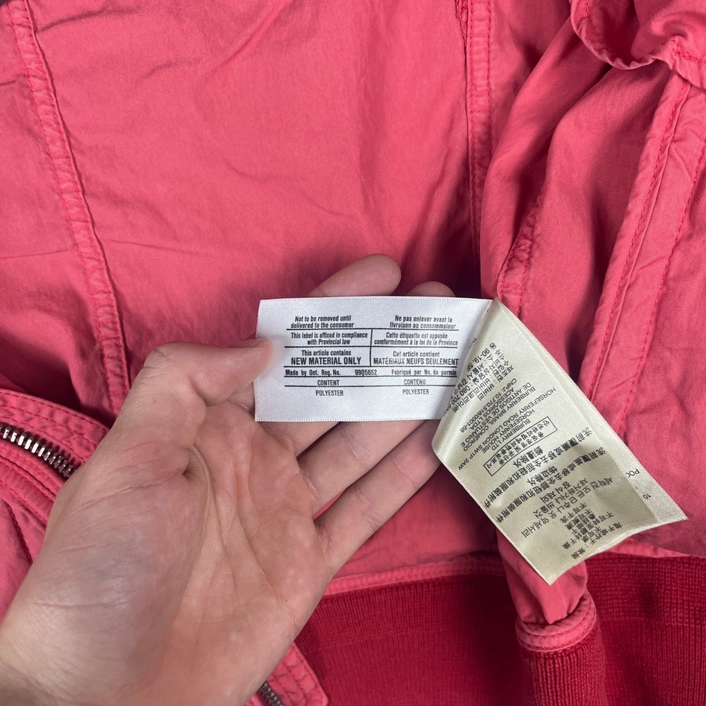 Burberry Brit Mens Bradford Salmon Pink Harrington Bomber Jacket Nova Check L - Picture 9 of 11